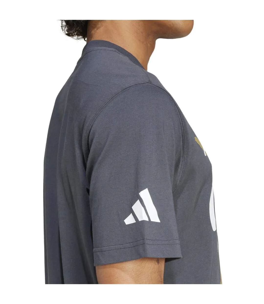 T-shirt Jude Bellingham Homme Gris Foncé Adidas-4