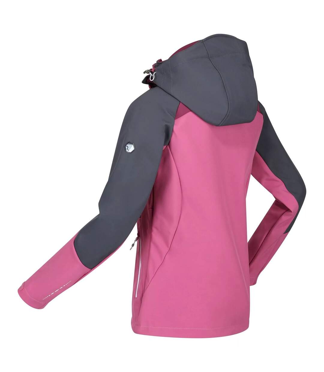 Veste desoto femme gris phoque / pourpre / violet Regatta-4