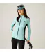 Veste Extensible À Col Montant Emerging Femme Turquoise Pâle Dare 2B-1