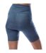Cuissard De Cyclisme Motif/style Rayure Latérale Femme Bleu Adidas-2