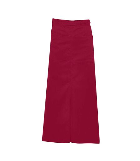 Tablier berlin taille unique rouge SG Accessories Bistro