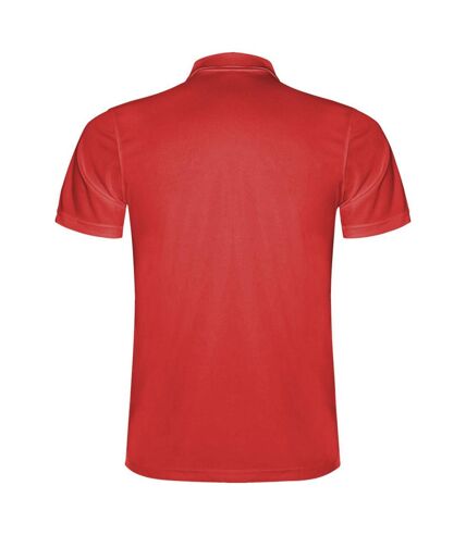 Roly Mens Monzha Short-Sleeved Polo Shirt (Red) - UTPF4298
