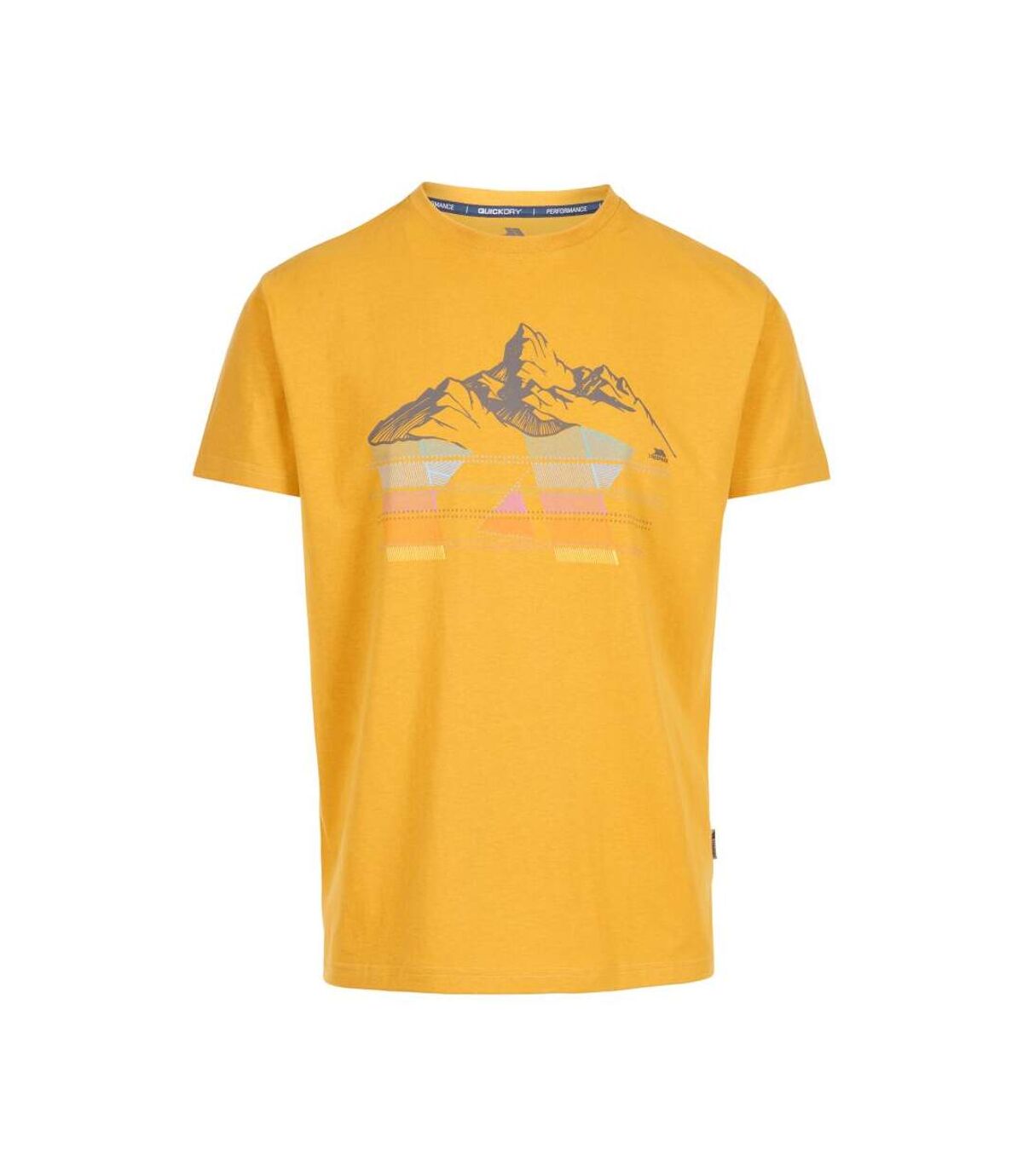 Trespass - T-shirt DAYTONA - Homme (Jaune vif) - UTTP5472