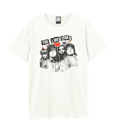 T-shirt Rip Flag Xerox Adulte Vieux Blanc Amplified