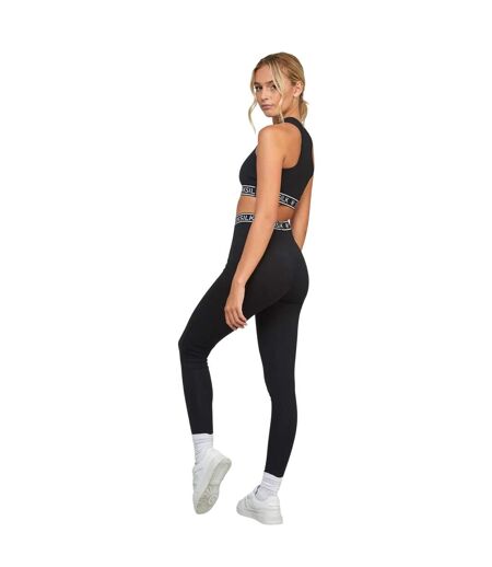 Brassière de sport essential femme noir SikSilk
