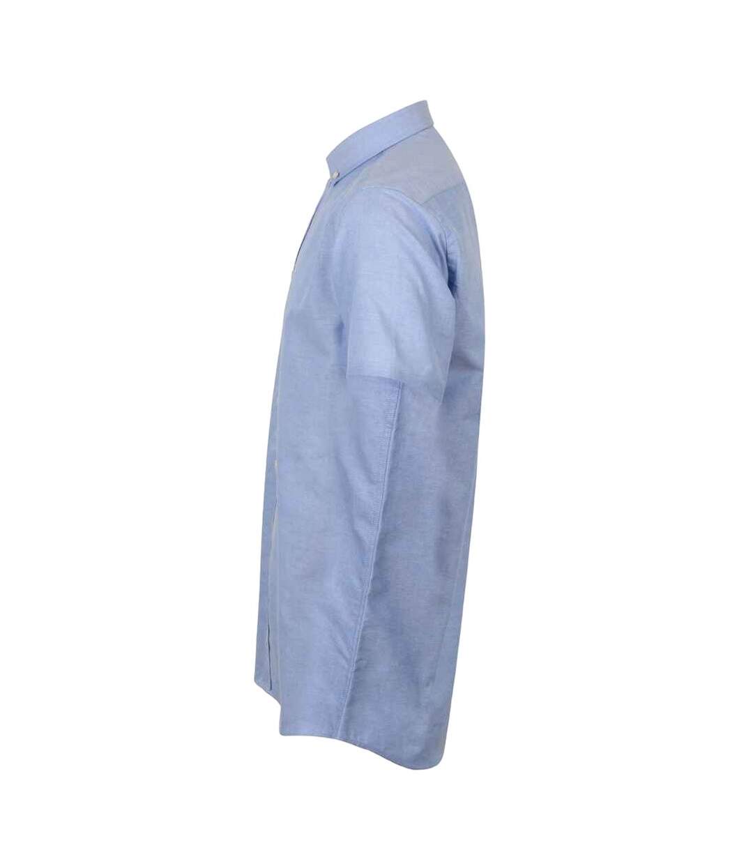 Chemise formelle modern homme bleu Henbury-3