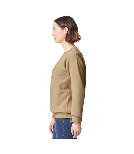 Sweat Uni À Col Ras-du-cou Hammer Maxweight Adulte Marron Clair Gildan