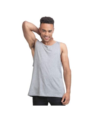 Mantis Mens Drop Arm Holes Tank Top (Heather Grey Melange) - UTBC4935