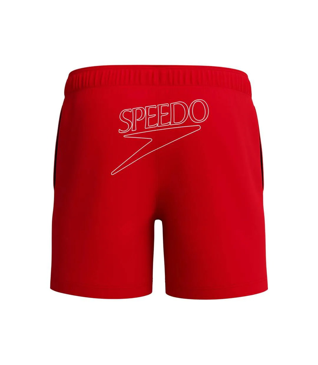 Mens Classic Volley Logo Swim Shorts Red Speedo-2