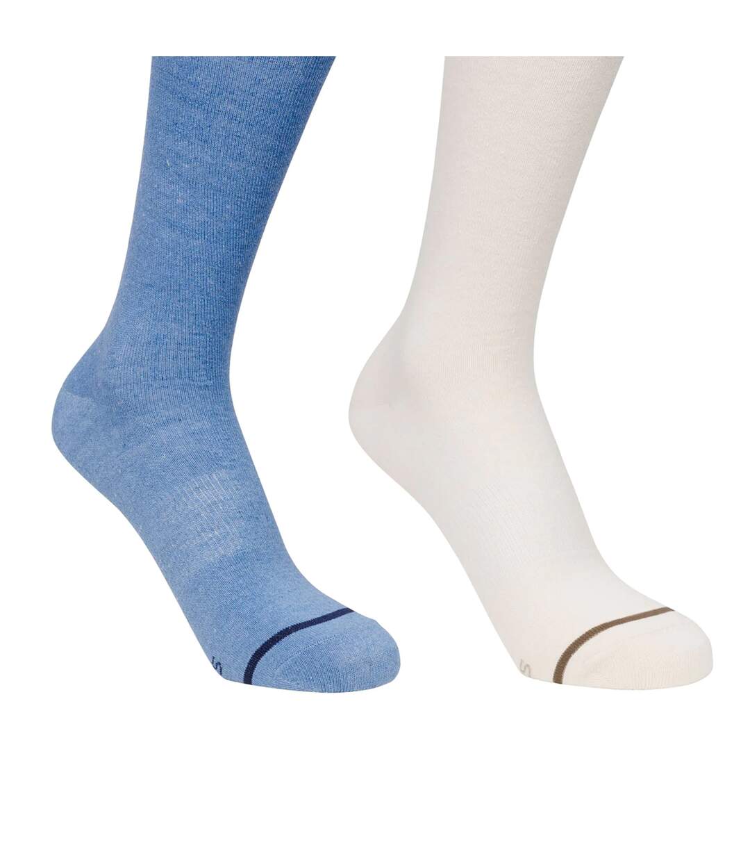 Chaussettes Heathan Adulte Beige Blanc Cassé Bleu Gris Trespass-2