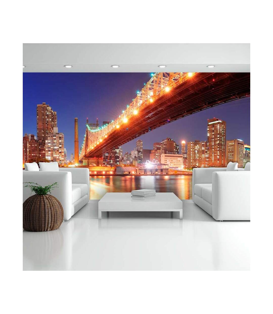 Papier Peint XXL Queensborough Bridge New York 270x550cm-1