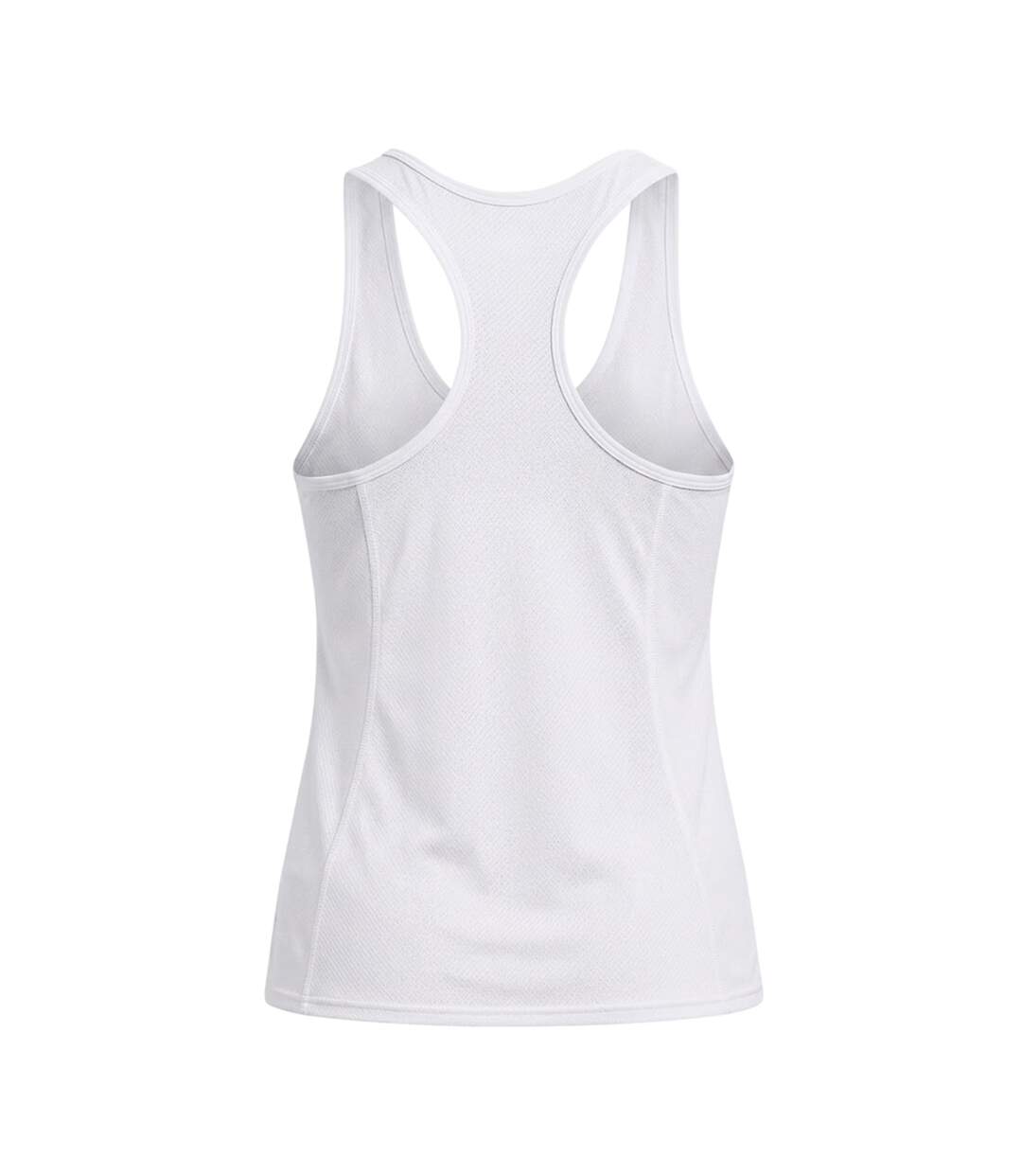 Débardeur Sans Manches Tech Femme Blanc Noir Under Armour-3