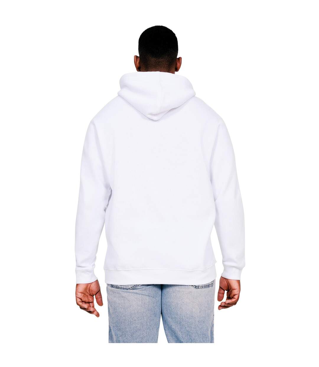 Sweat à capuche core homme blanc Casual Classics