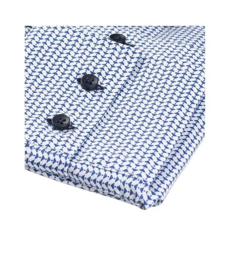 Chemisier Marocco Femme Bleu Marine Blanc Di Selentino