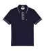 Mens Short-sleeved Polo Shirt Navy Blue Original Penguin-2