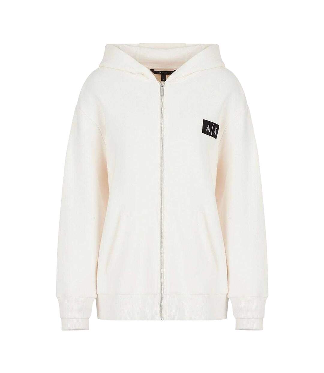 Sweat À Capuche Femme Blanc Armani Exchange-1