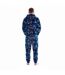 Mens Game Over Game Controller Fleece Jumpsuit Multicoloured Floso-3