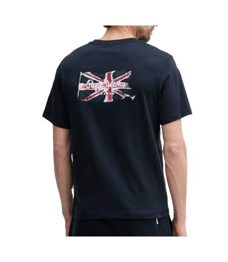 T-shirt marine homme pepe jeans dulwich - l