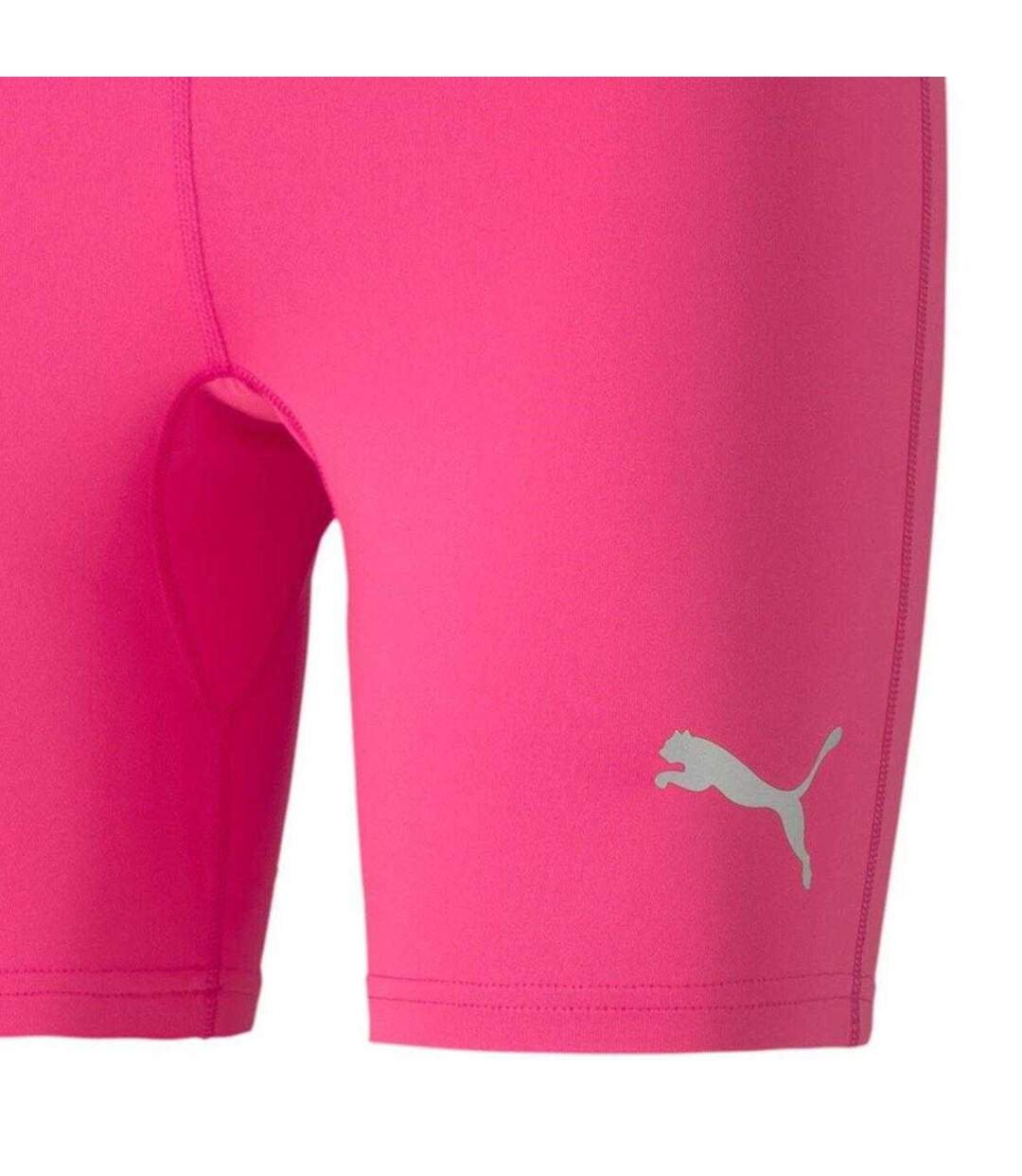 Mens Liga Short Tights Fluorescent Pink Puma-3