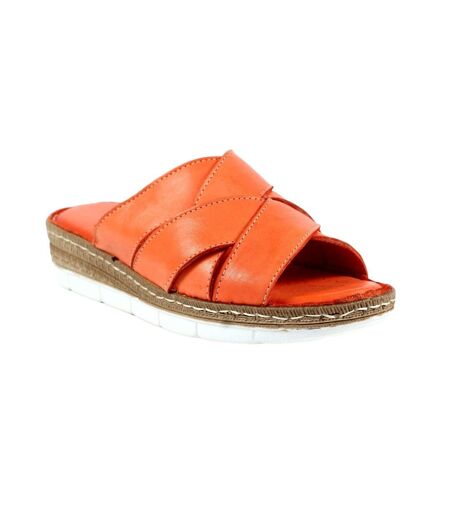 Sandales Gwen Femme Orange Lunar