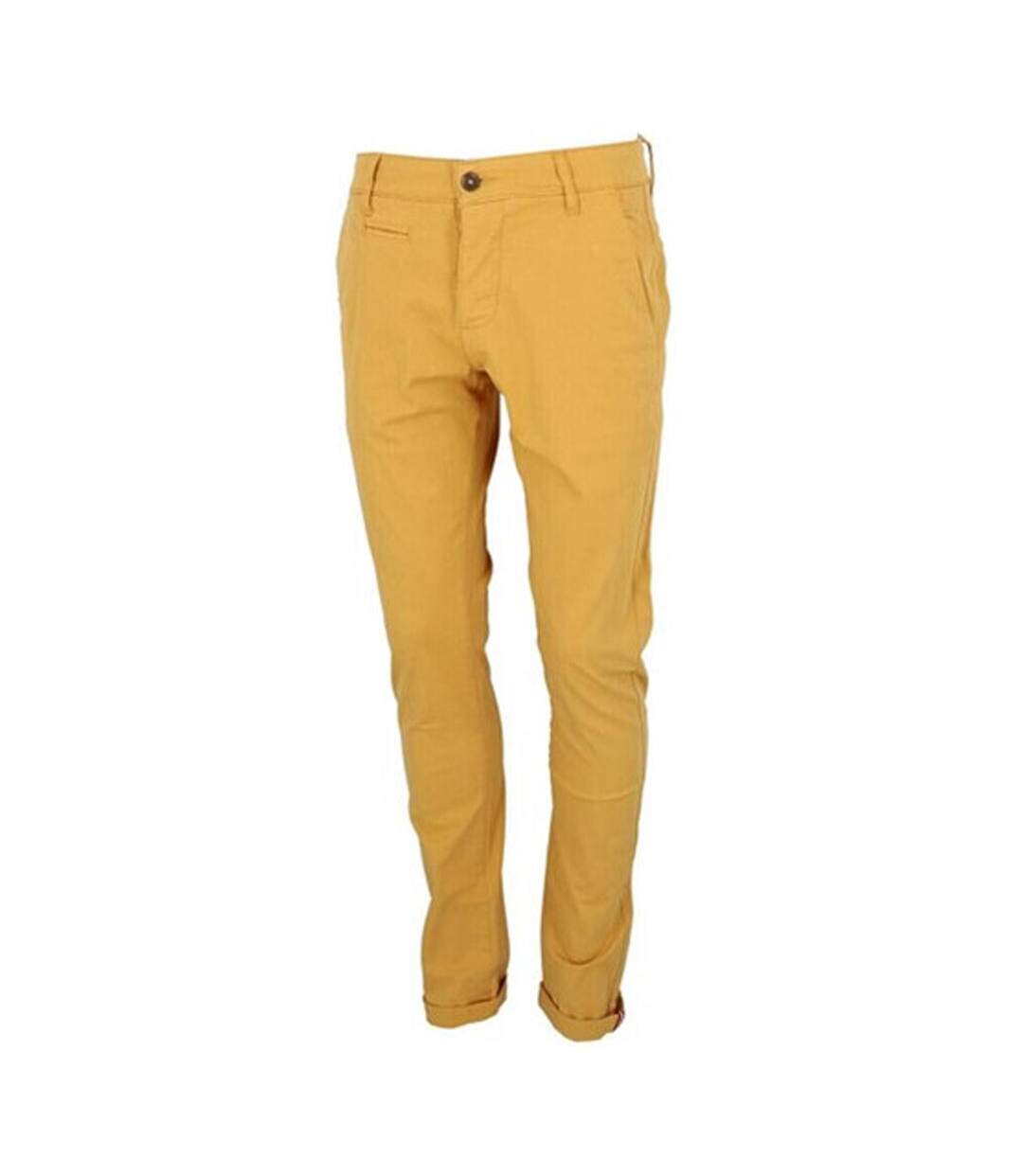 Chino jaune moutarde homme la maison blaggio tenali - 29-1