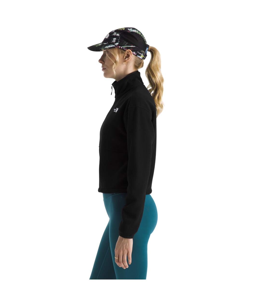 Sweat Manches Longues Glacier Femme Noir The North Face-4
