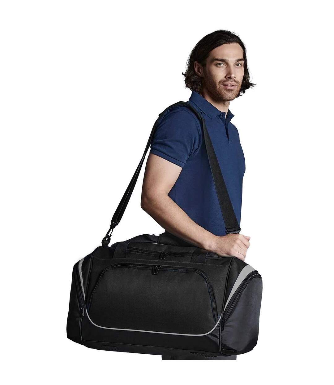 Pro Team Holdall One Size Black Grey Quadra-2