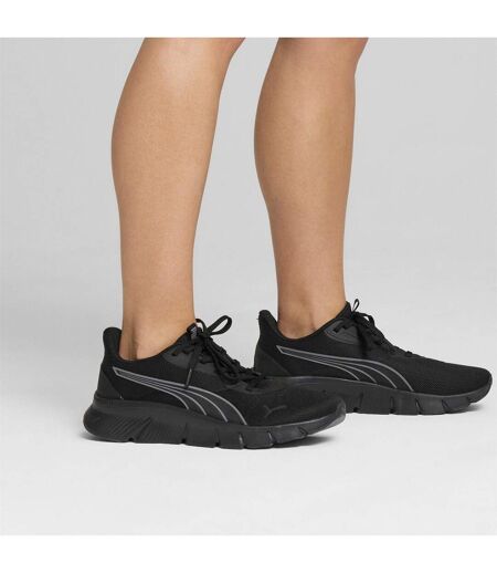 Womens/ladies Cushioned Trainers Triple Black Puma