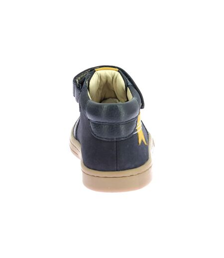 Basket Montante Cuir Enfant Kickers Tackstari