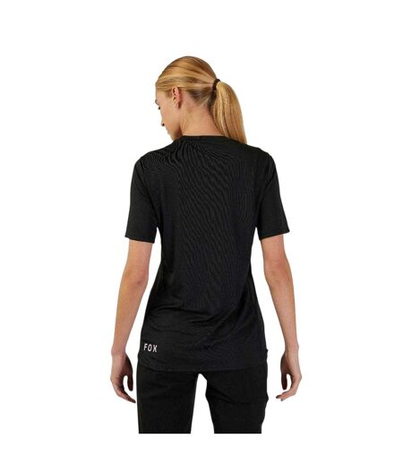 T-shirt Motif/style Logo Ranger Femme Noir Fox
