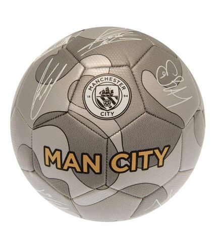 Manchester City FC - Ballon de foot (Argenté / Gris) (Taille 5) - UTTA11099