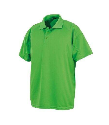 Spiro Unisex Adults Impact Performance Aircool Polo Shirt (Lime Punch)
