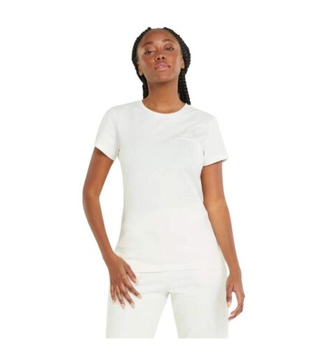 T-shirt Motif/style Brodé Essential Femme Beige Puma