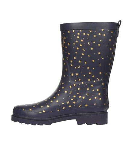 Bottes de pluie celeste femme bleu nuit Trespass