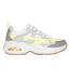 Womens/ladies Uno Mesh Trainers White Grey Skechers-1