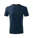 T-shirt Classic New Homme Bleu Marine Foncé Malfini-1