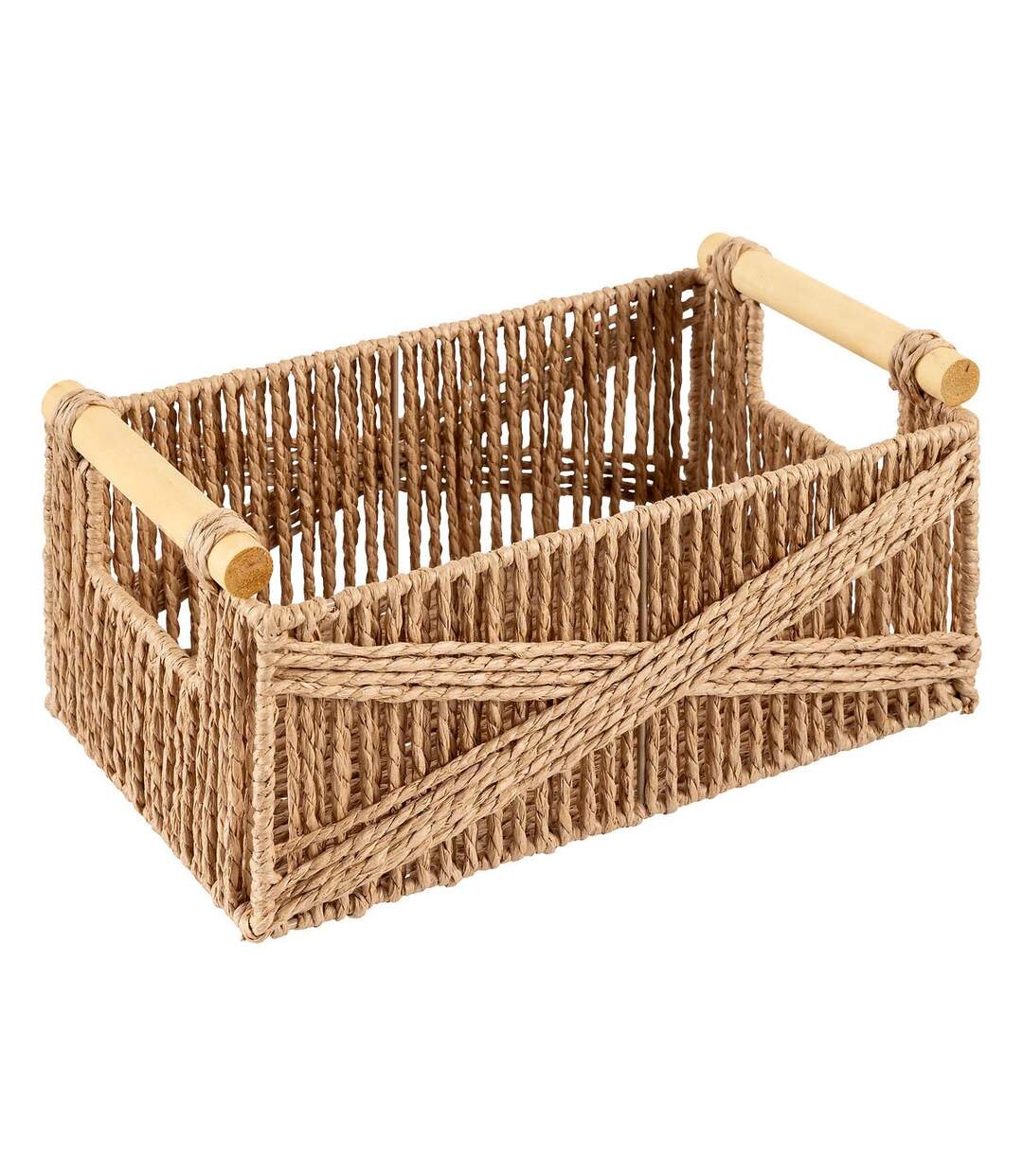 Lot de 3 Caisses Déco Eugène 36cm Naturel-3