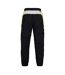 Mens Srack Straight Trousers Black Yellow Boss-3