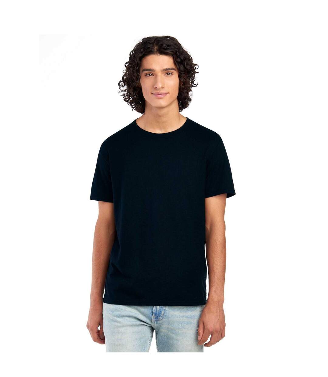 T-shirt Eco Premium Homme Noir Jerzees-4
