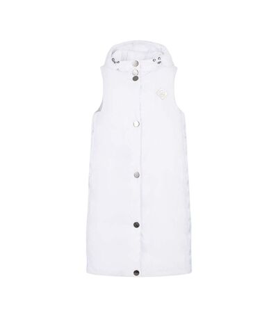 Doudoune Sans Manches Motif/style Matelassé Femme Blanc Armani Exchange
