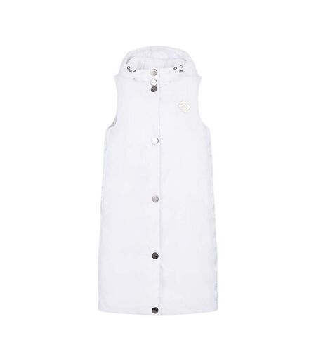 Doudoune Sans Manches Motif/style Matelassé Femme Blanc Armani Exchange