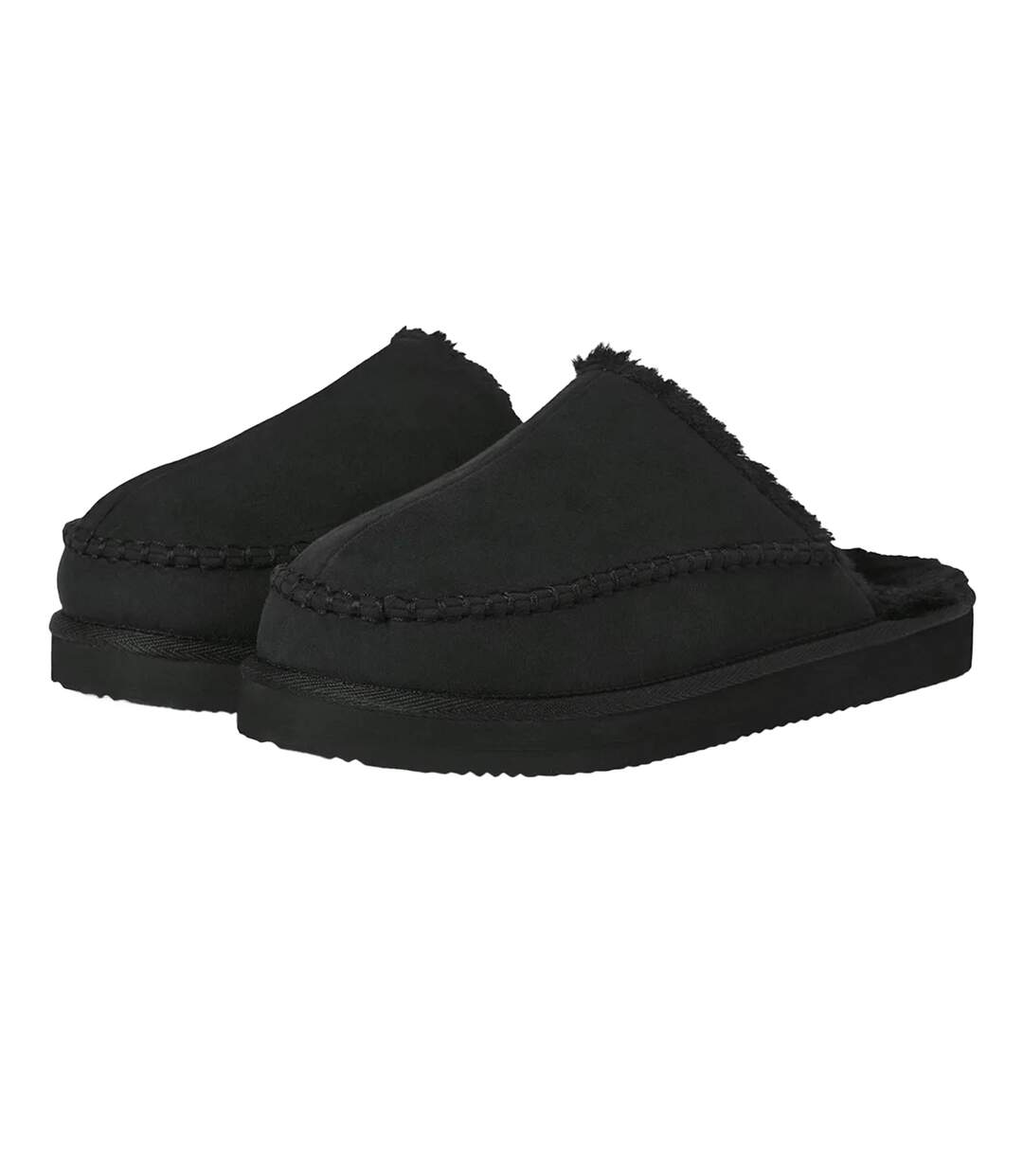 Mens Manor Moc Mules Anthracite Jack And Jones-1