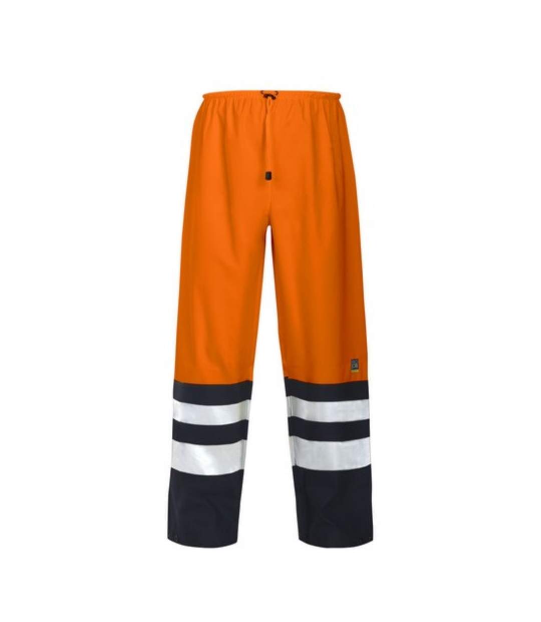 Pantalon De Pluie Adulte Orange Bleu Marine Projob-1