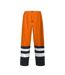 Pantalon De Pluie Adulte Orange Bleu Marine Projob-1