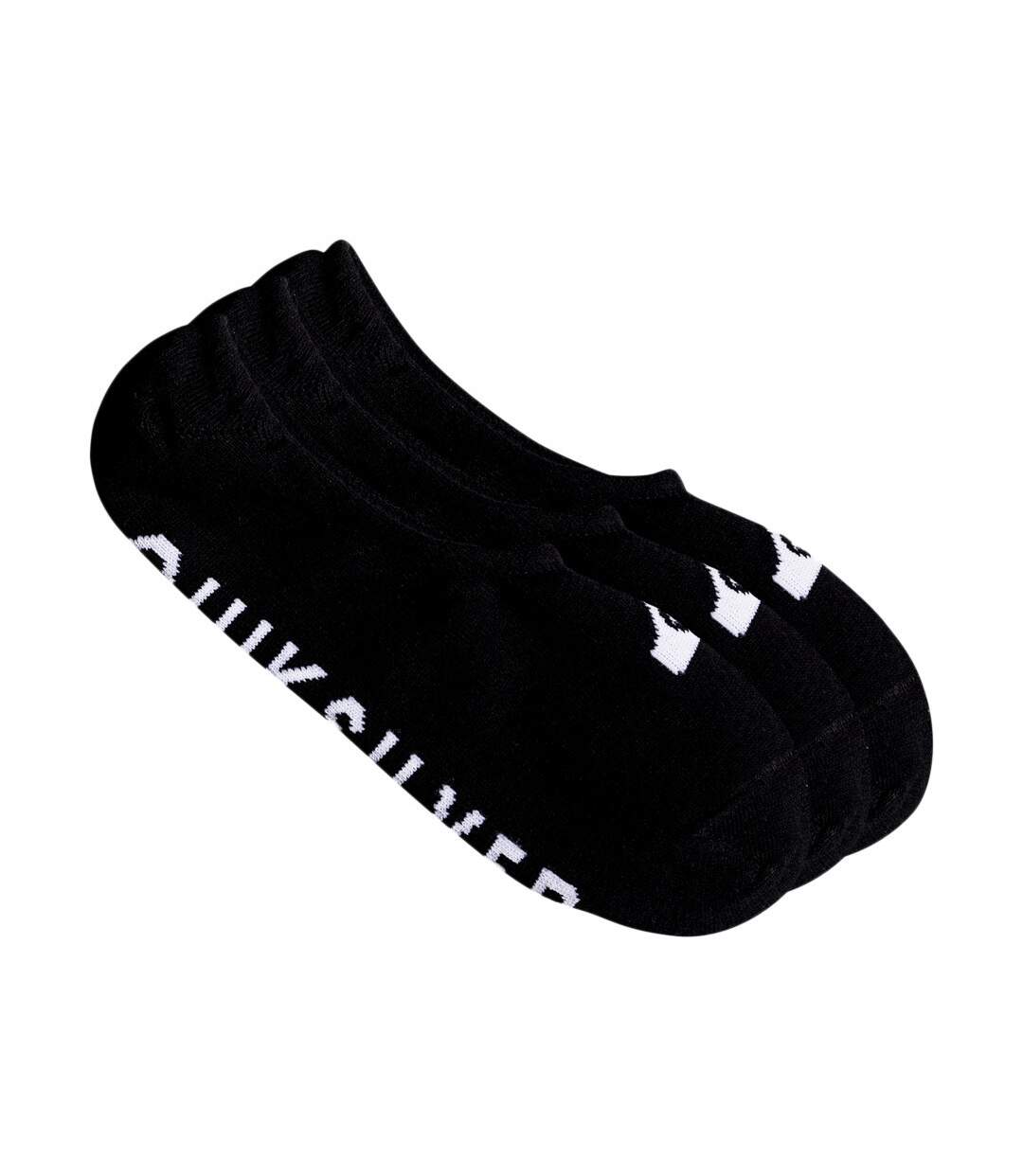 x3 Paires de Chaussettes Noir Homme Quiksilver