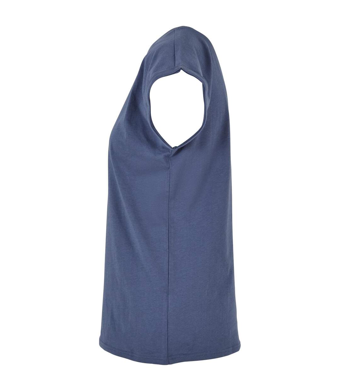 T-shirt Femme Vieux Bleu Build Your Brand-4