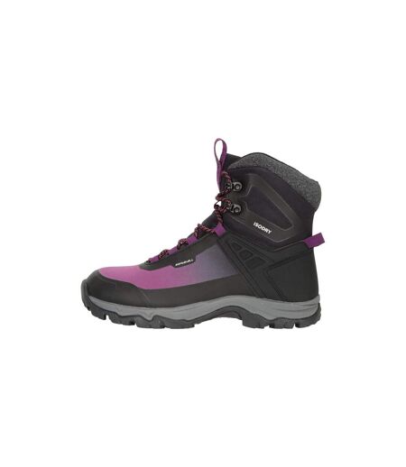 Mountain Warehouse - Bottes POLAR - Femme (Noir / Violet) - UTMW2046