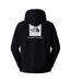 Mens Never Stop Exploring Cotton Pullover Hoodie Black The North Face-3