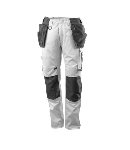 Blanc Anthracite Foncé Mascot