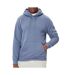Sweat à capuche bleu homme tommy hilfiger flag hoodi - l-1